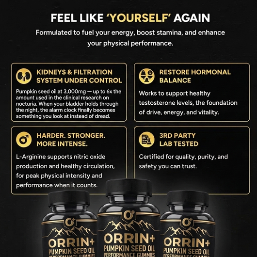 Performance Gummies. Your 4-in-1 Support.